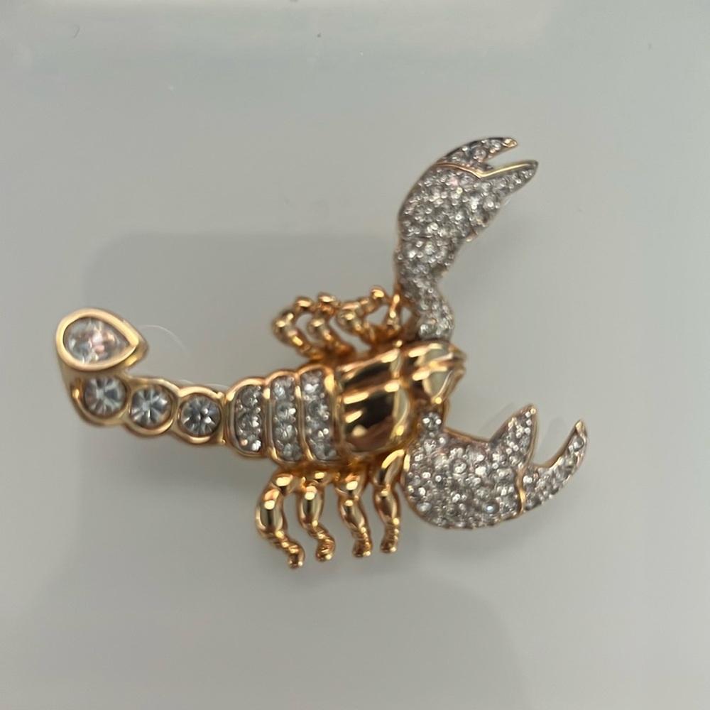 Scorpion brooch